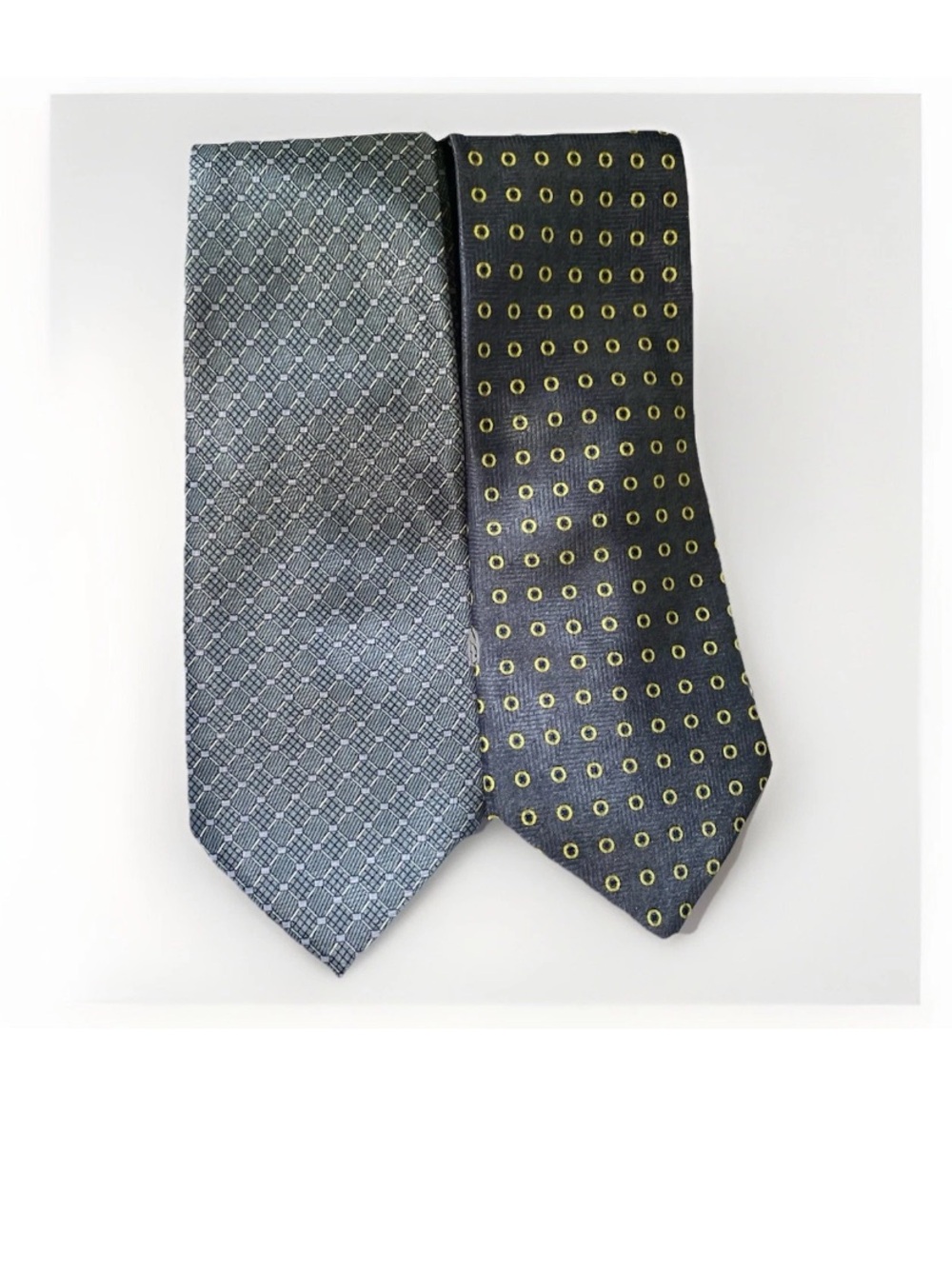 Umo Lorenzo Men’s Classic Polyester Necktie Set of 2
